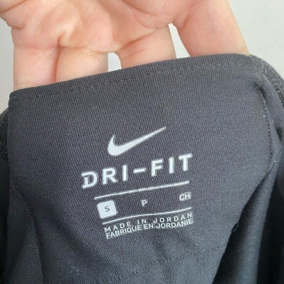 NikePowerVictoryTightFitHighRiseLeggingsBlackWhiteHyperPinkSmall - Picture 5 of 7